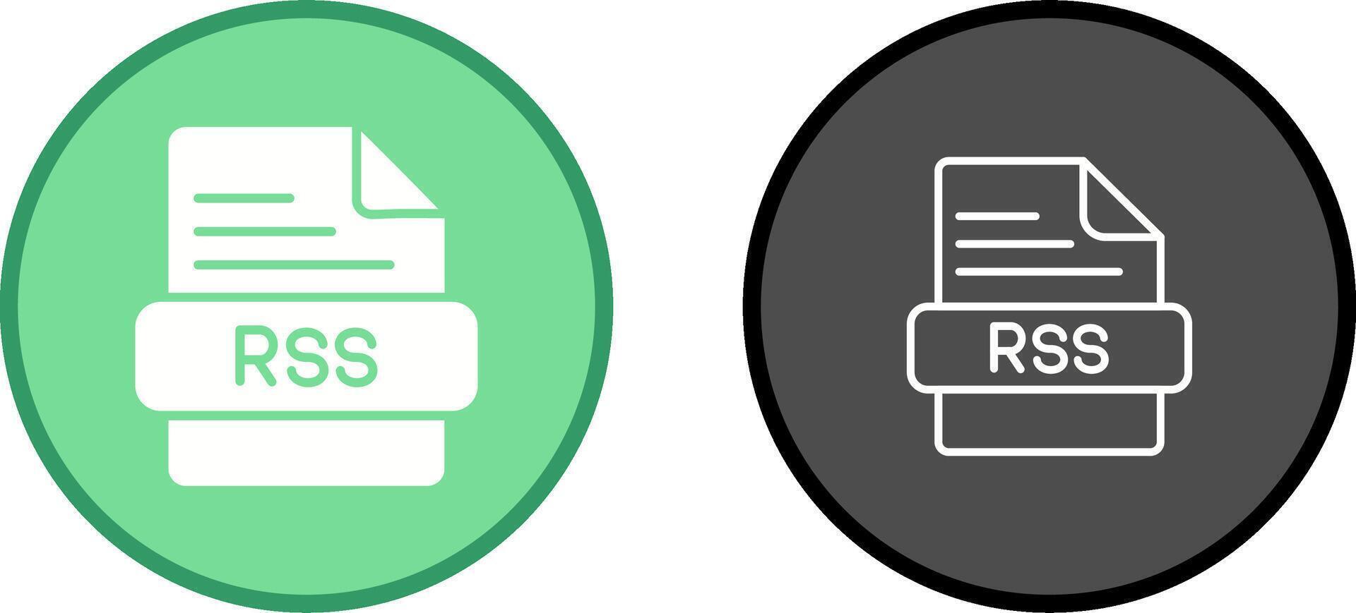 RSS Vector Icon
