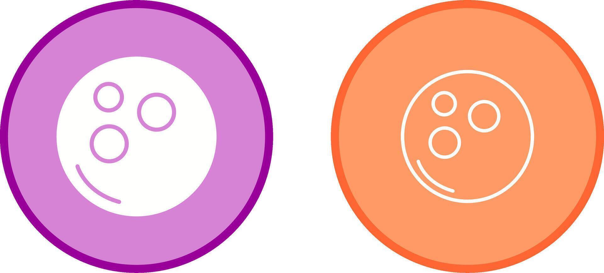 Bowling Ball Vector Icon