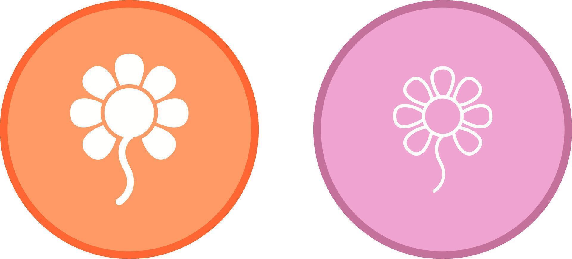 Small flowers Vector Icon