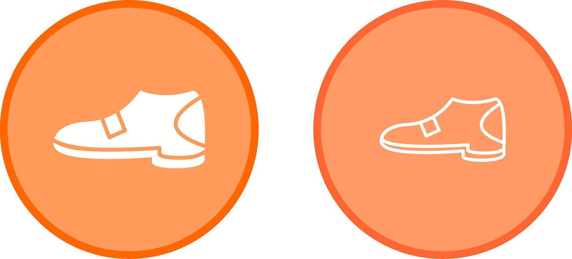 Mens Loafers Vector Icon