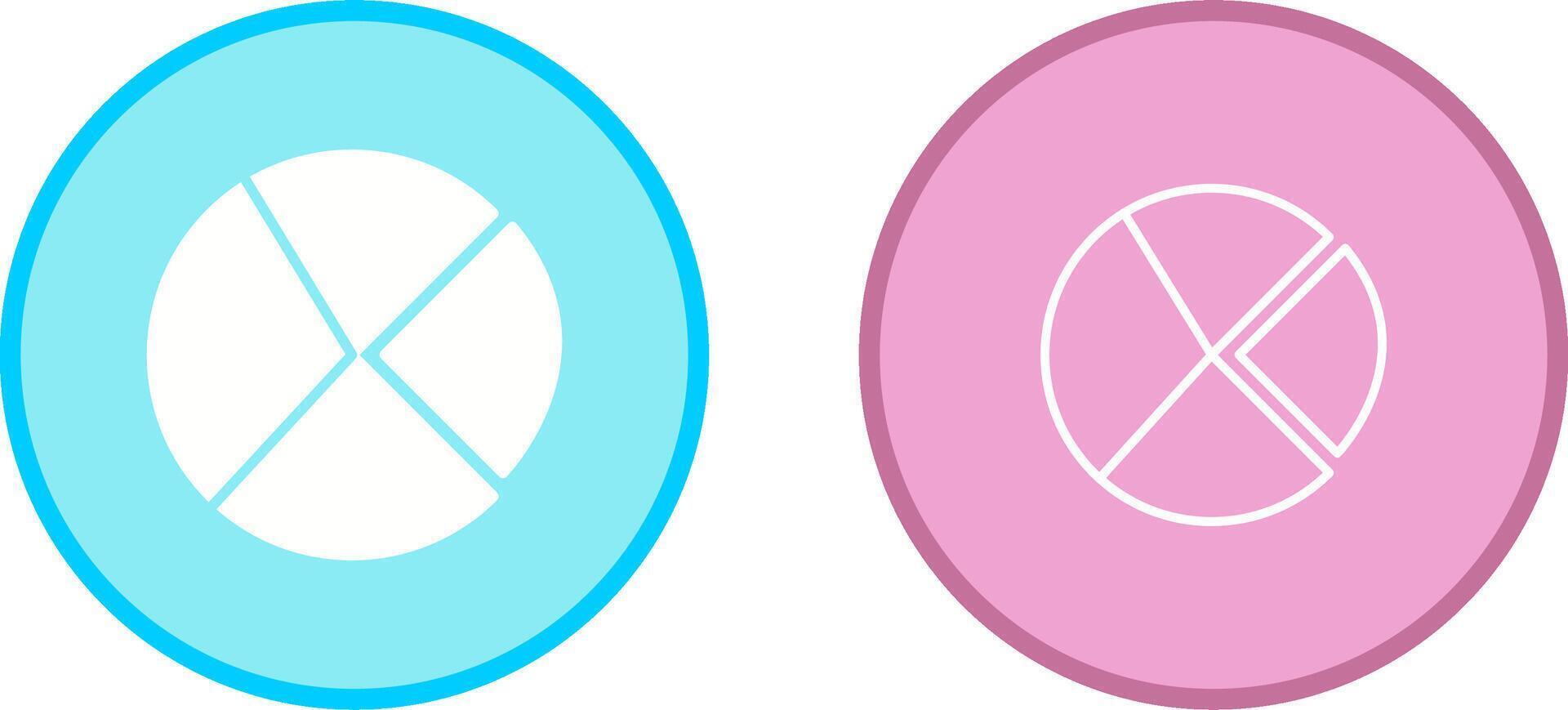 Pie Chart Vector Icon