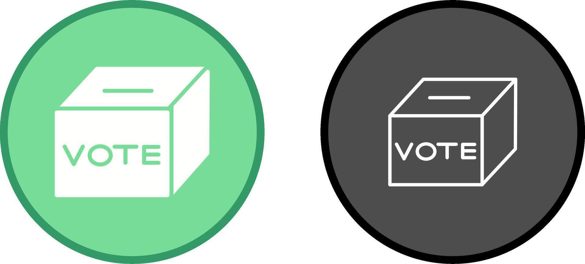 Ballot Box Vector Icon