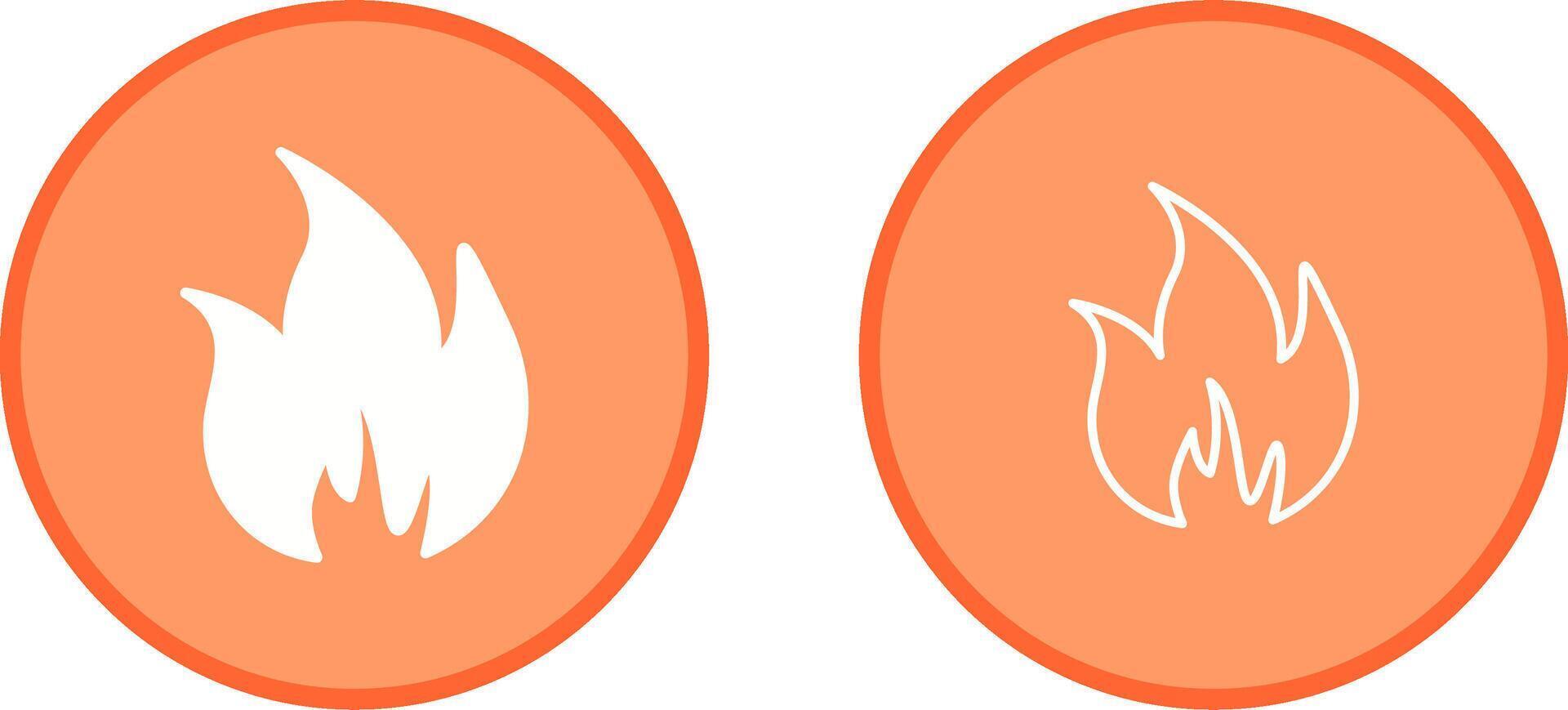 Flame Vector Icon