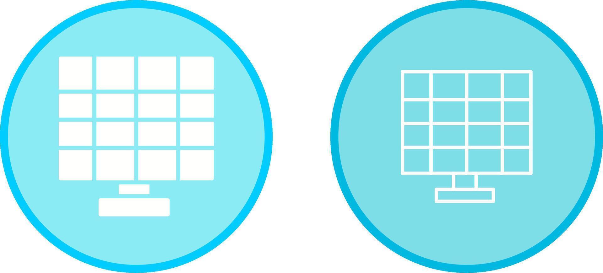 Solar Panel Vector Icon