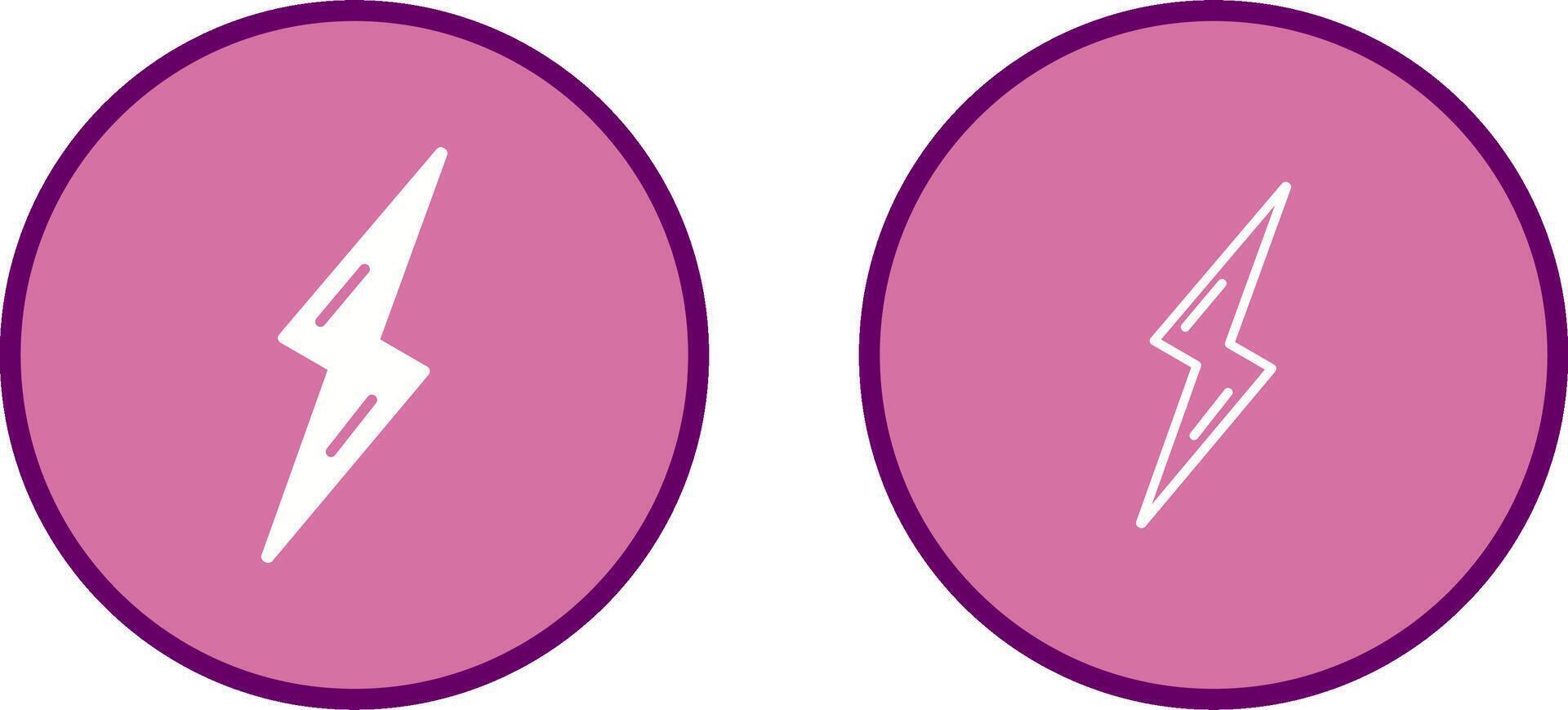 Lightning Vector Icon
