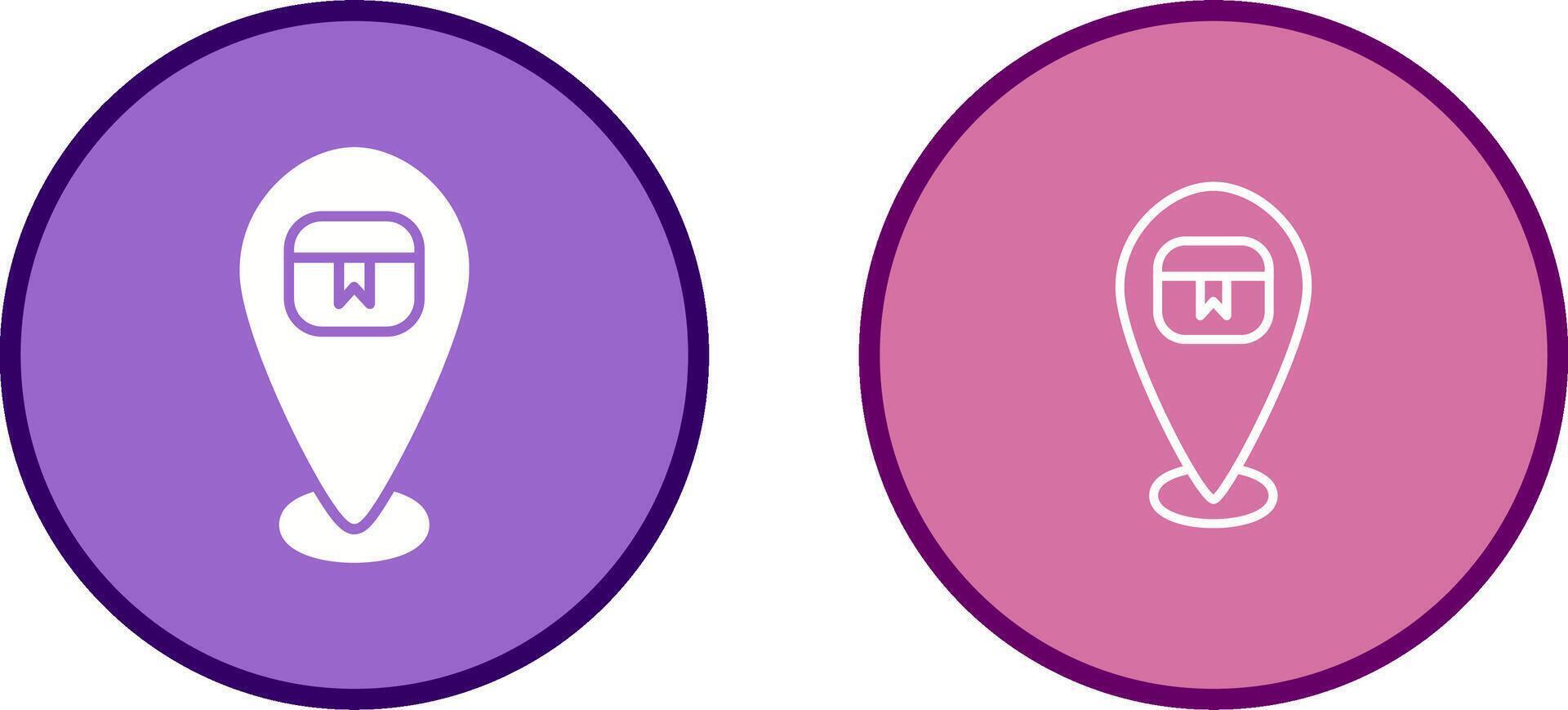 Shipping Location Vector Icon