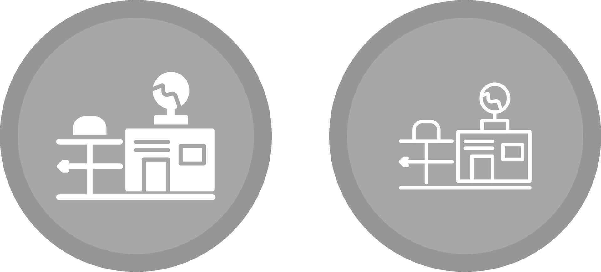 Weather Station Vector Icon