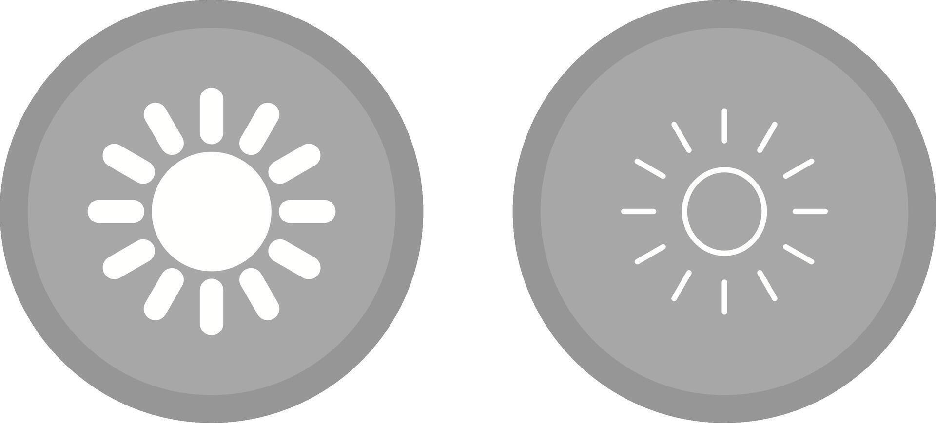 Sun Vector Icon