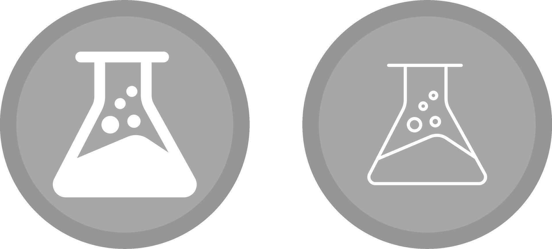 Chemical Flask Vector Icon