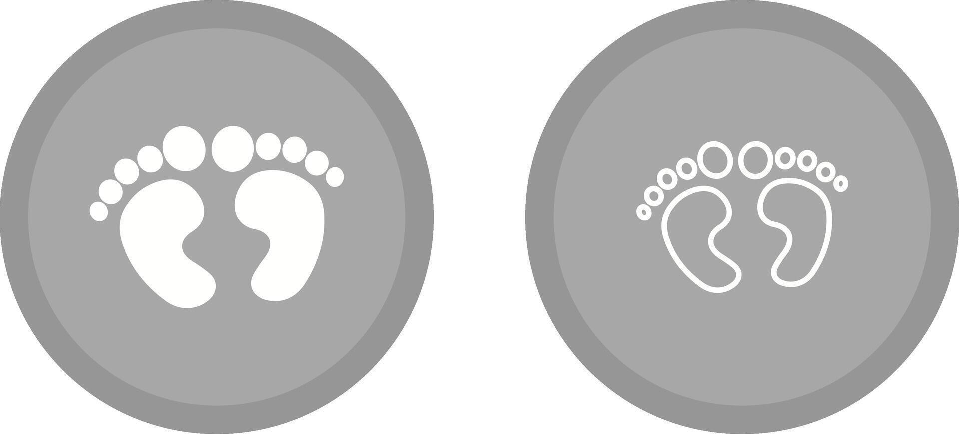 Feet Vector Icon