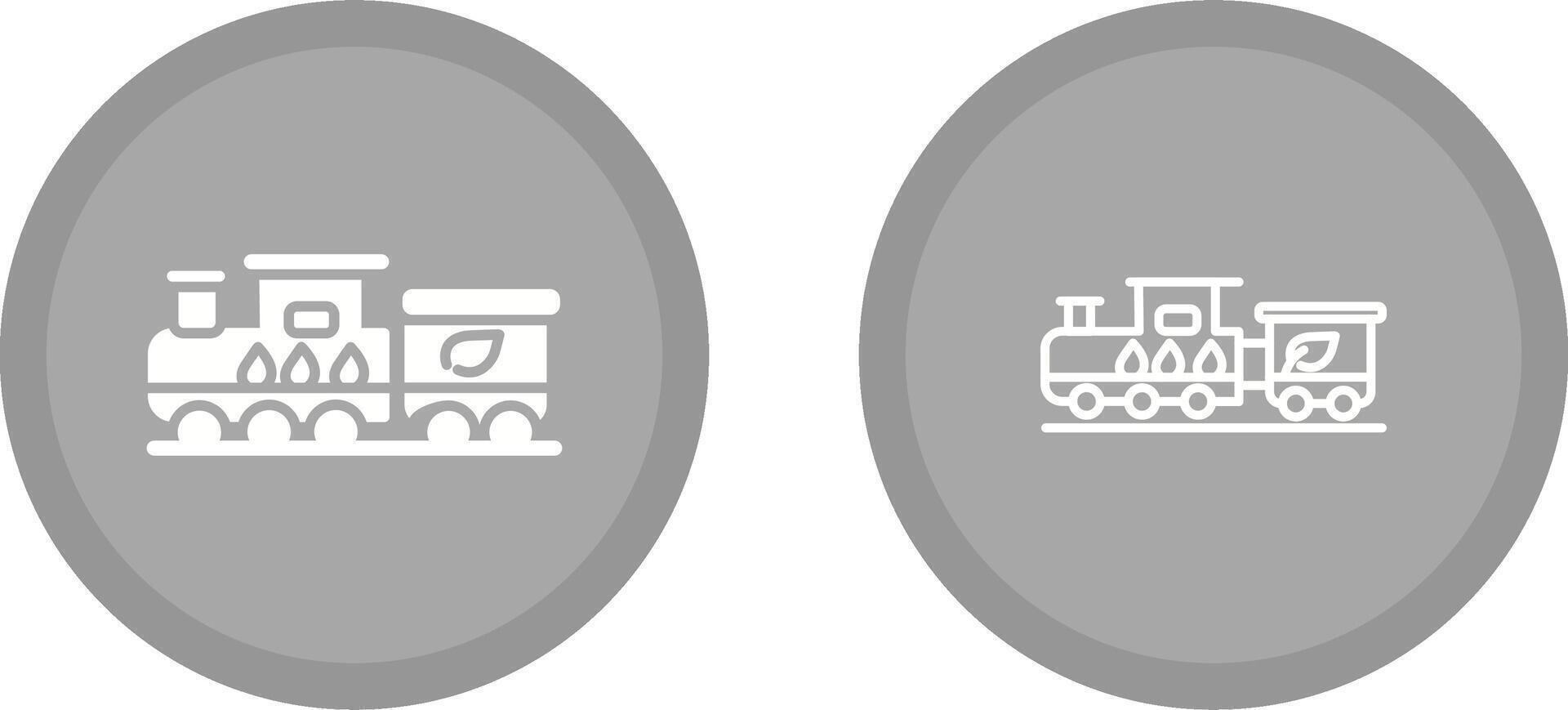 Ecology Train Vector Icon