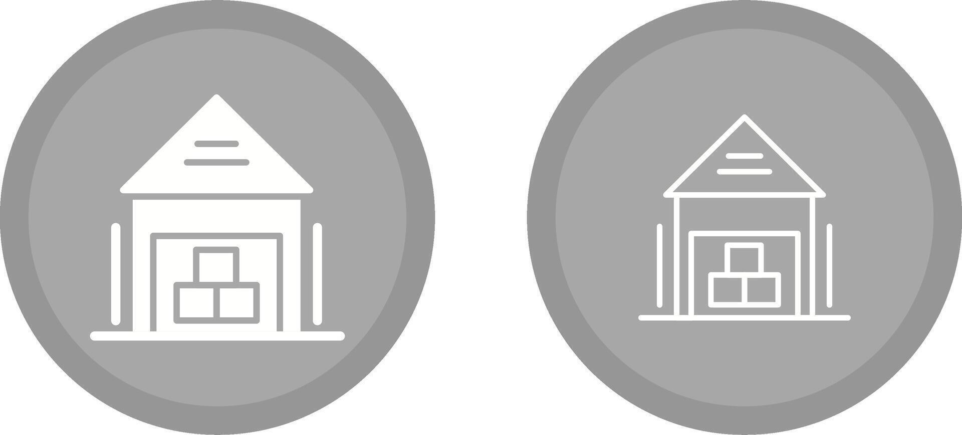 Warehouse Vector Icon