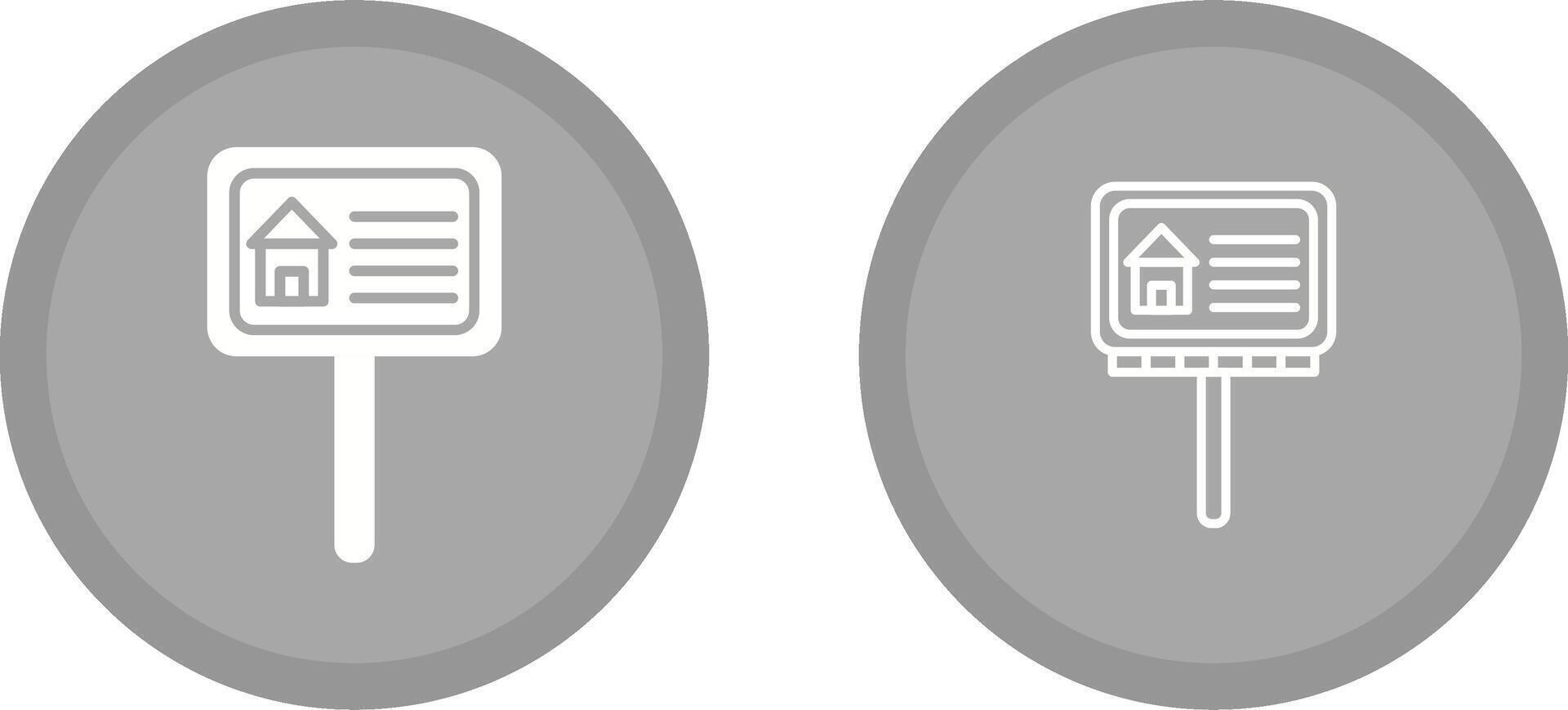 Billboard Vector Icon