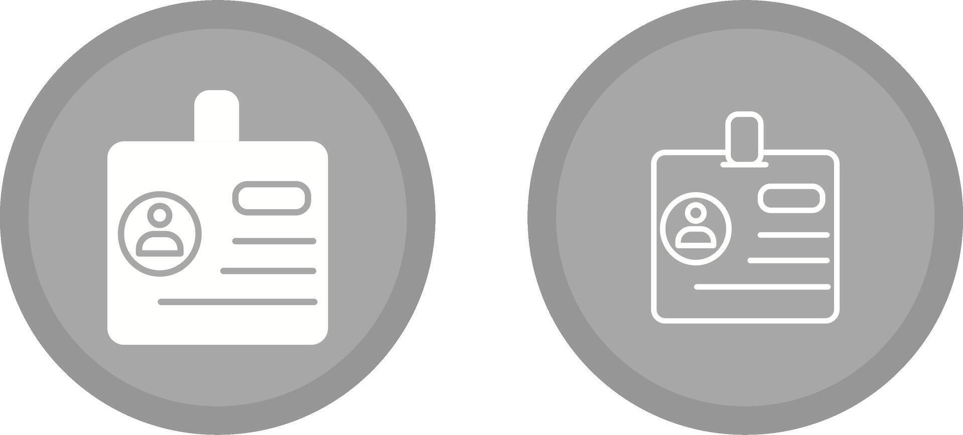 Identification Vector Icon