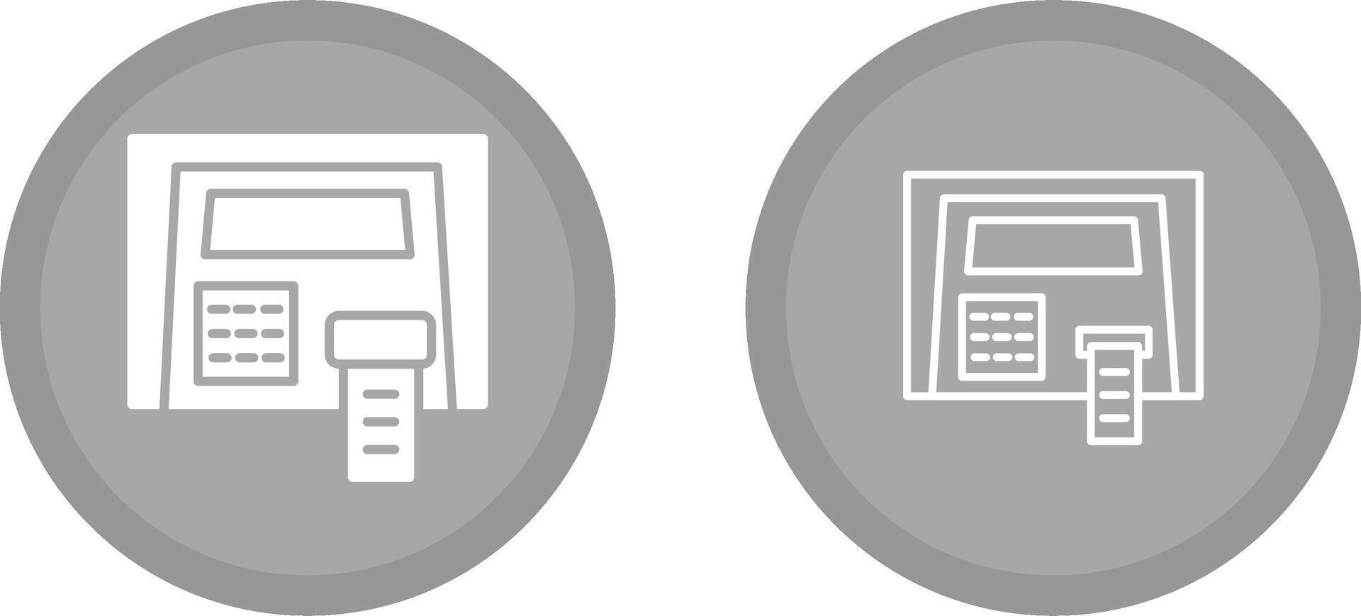 ATM Machine Vector Icon