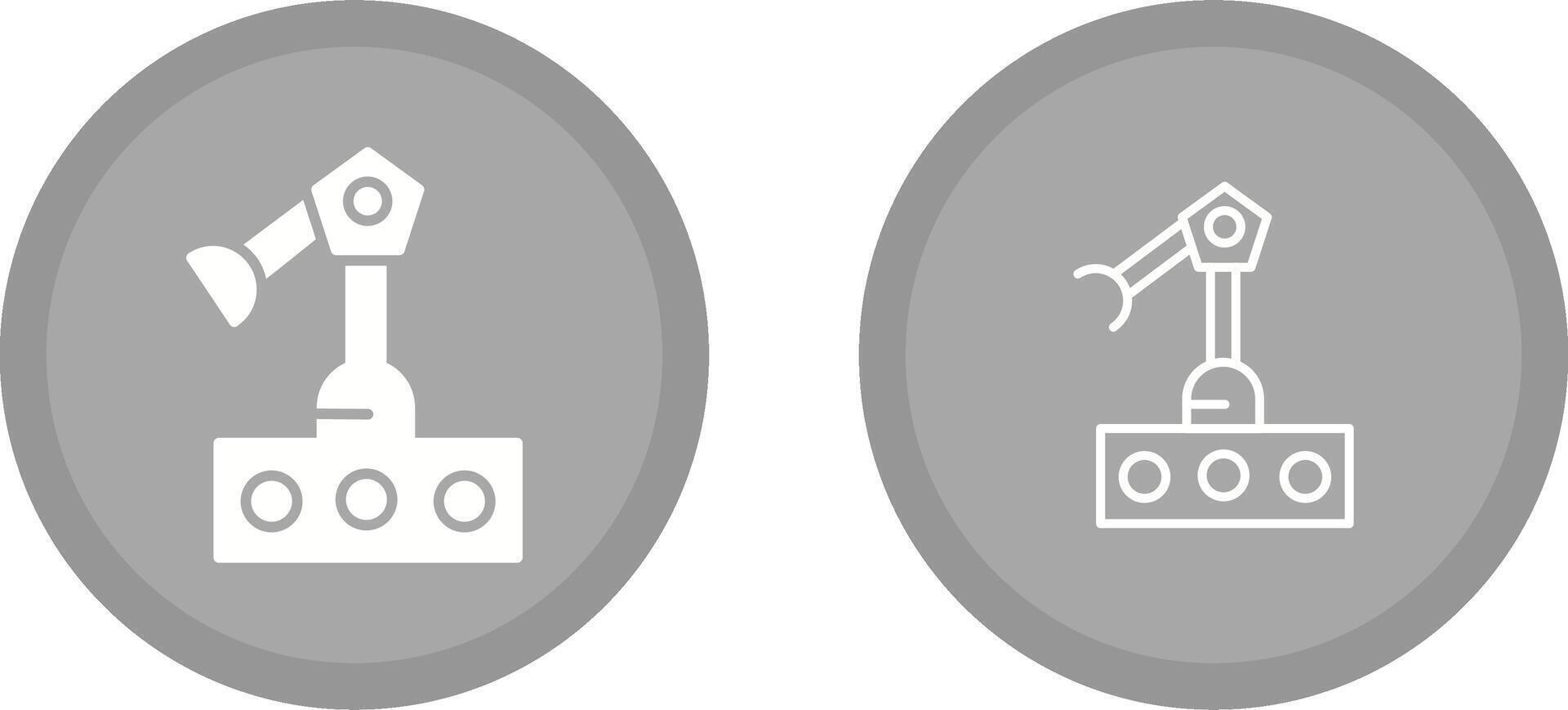 Industrial Arm Vector Icon