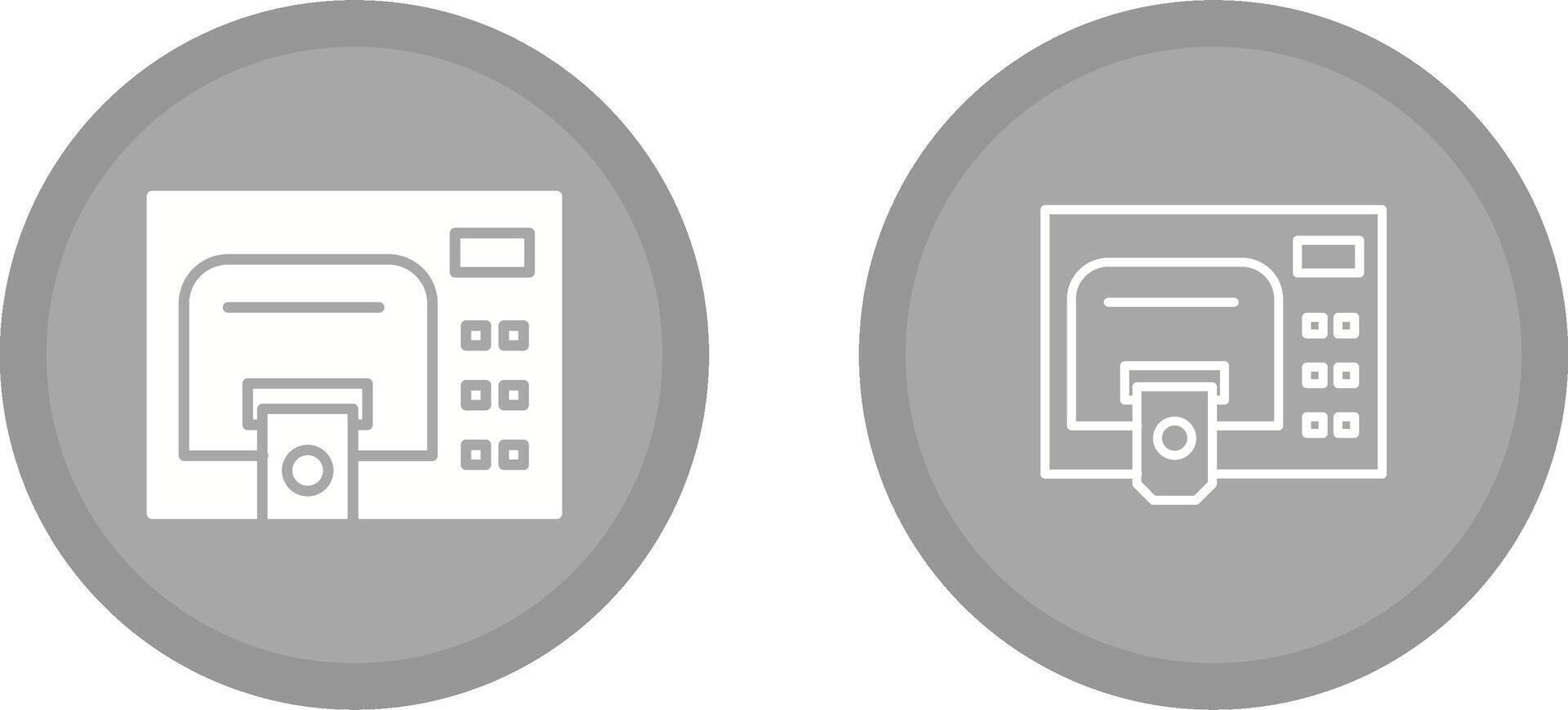 ATM Service Vector Icon