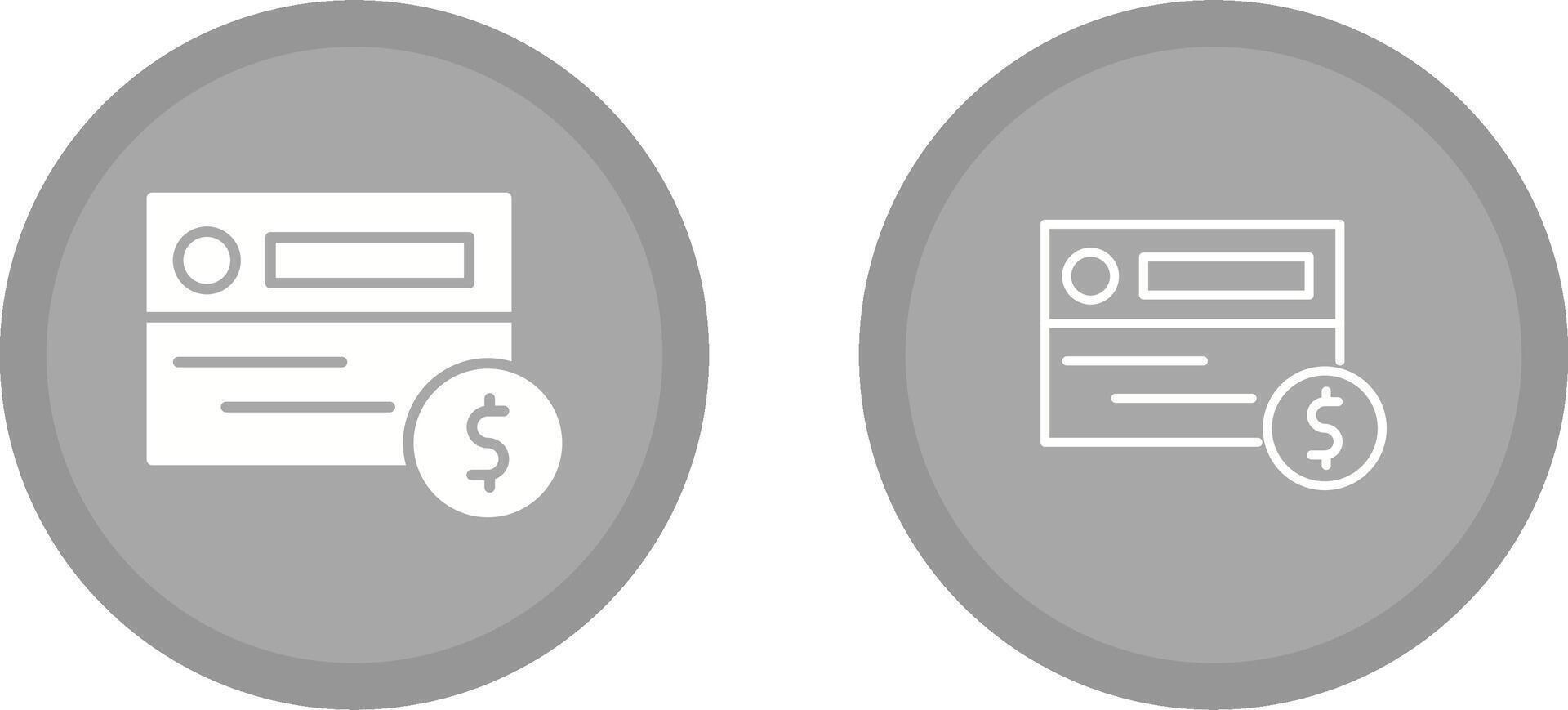 Card Payment Vector Icon