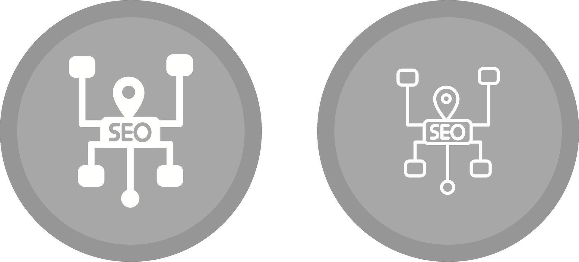 SEO Structure Vector Icon
