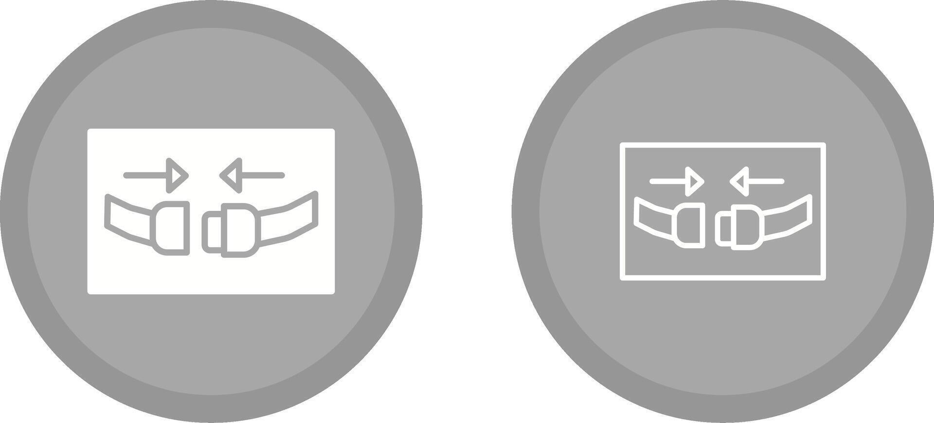 Seat Belt Vector Icon