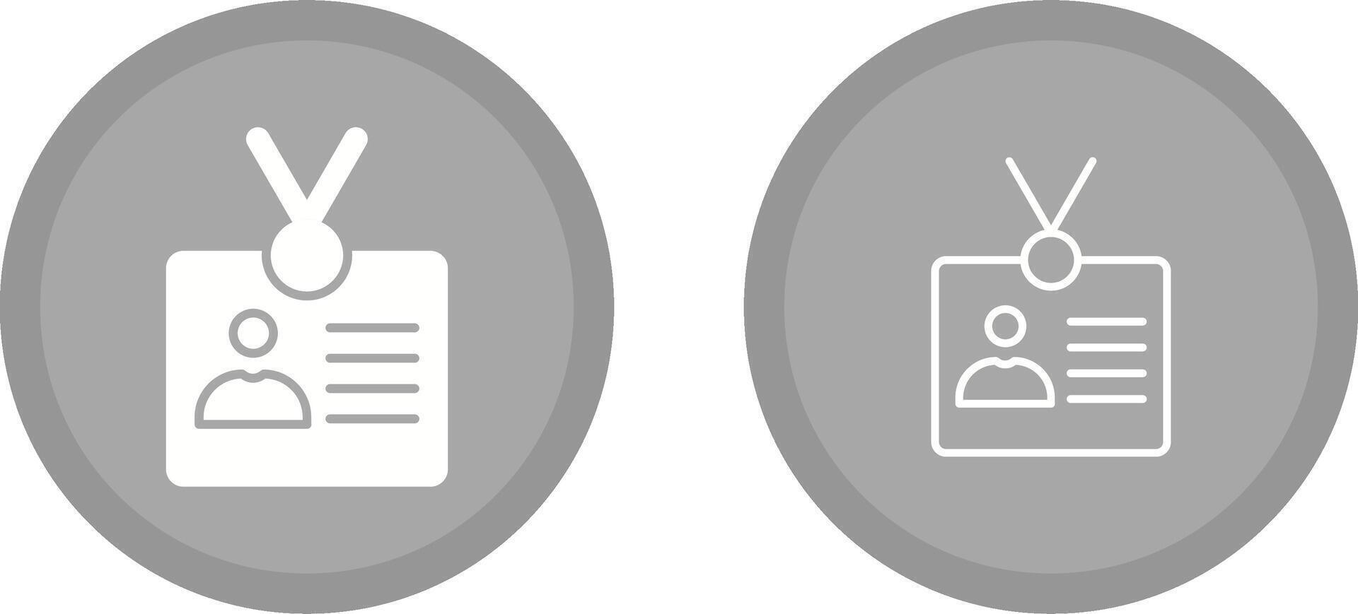 Identity Card Vector Icon