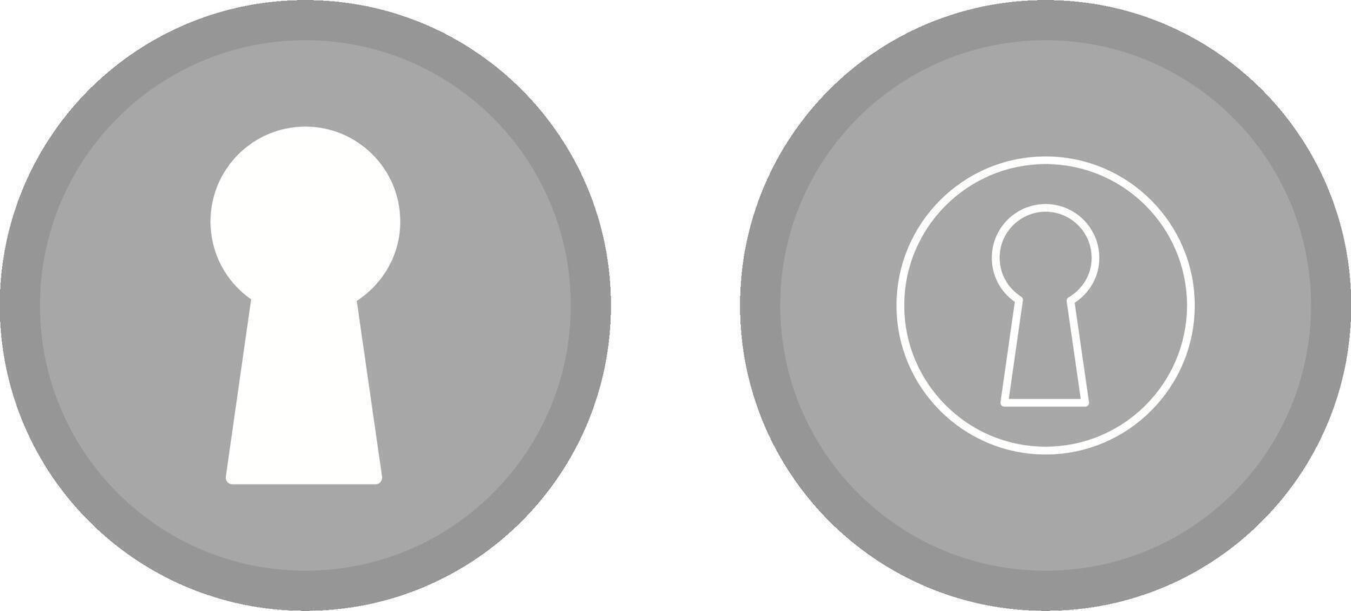 Keyhole Vector Icon