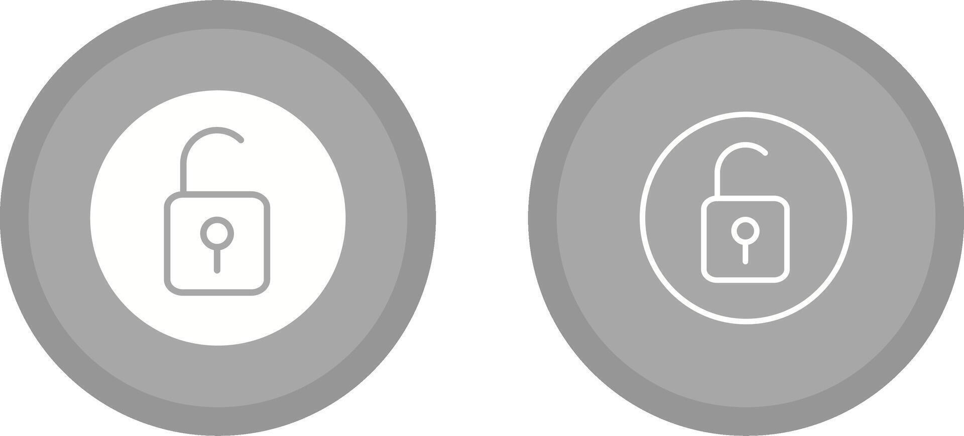 Open Lock Vector Icon