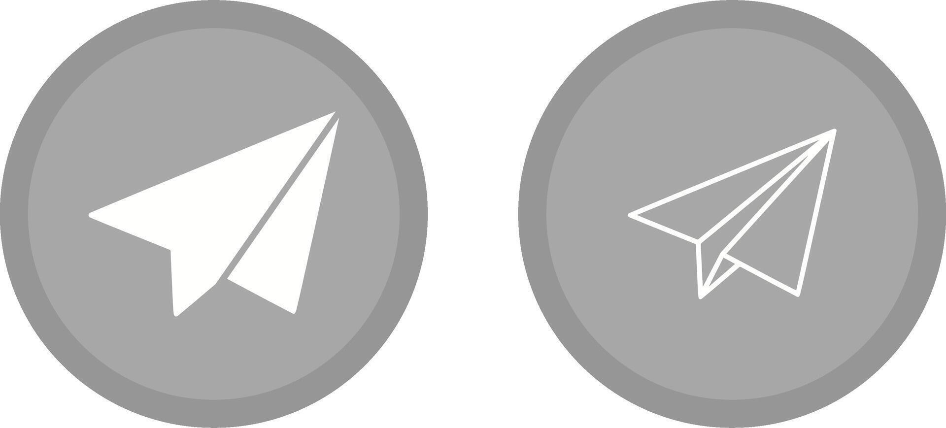 Paper Plane Vector Icon