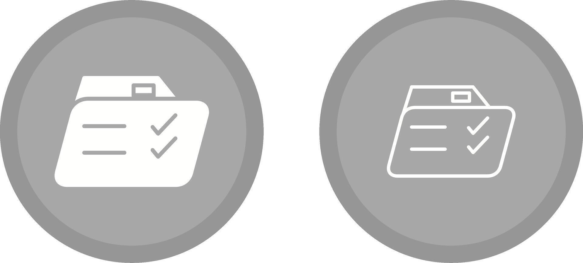 Tasks Vector Icon