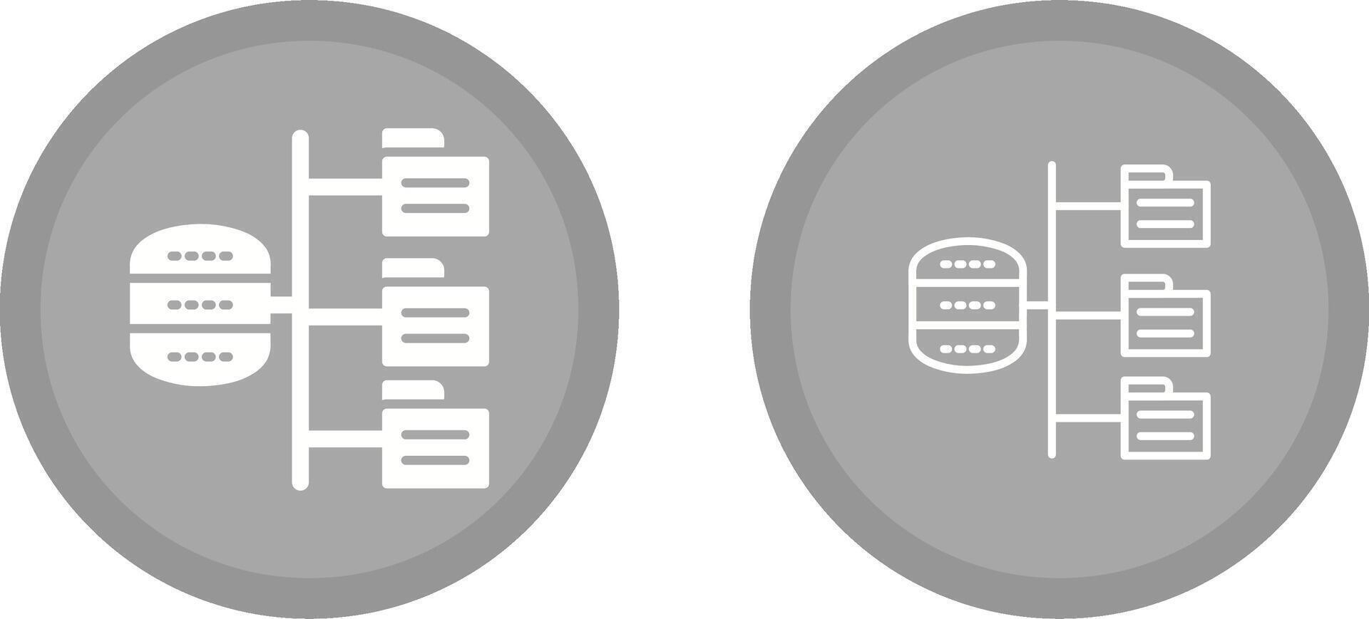 Data Structure Vector Icon