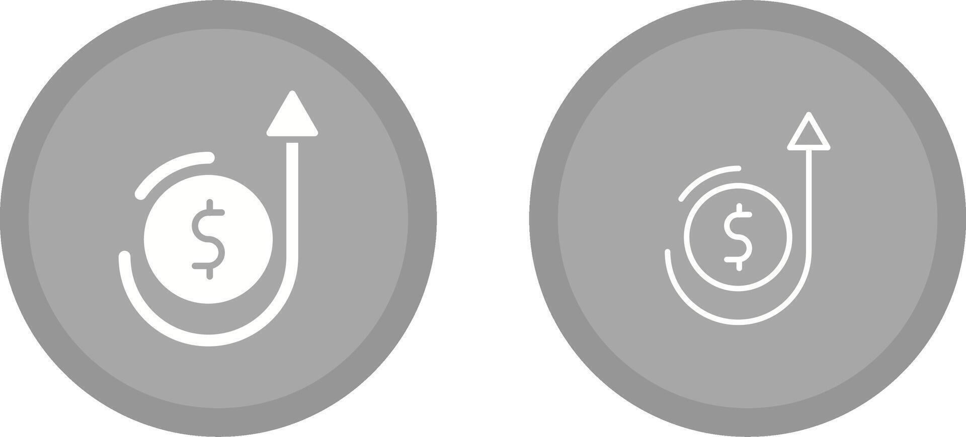 Money Growth Vector Icon