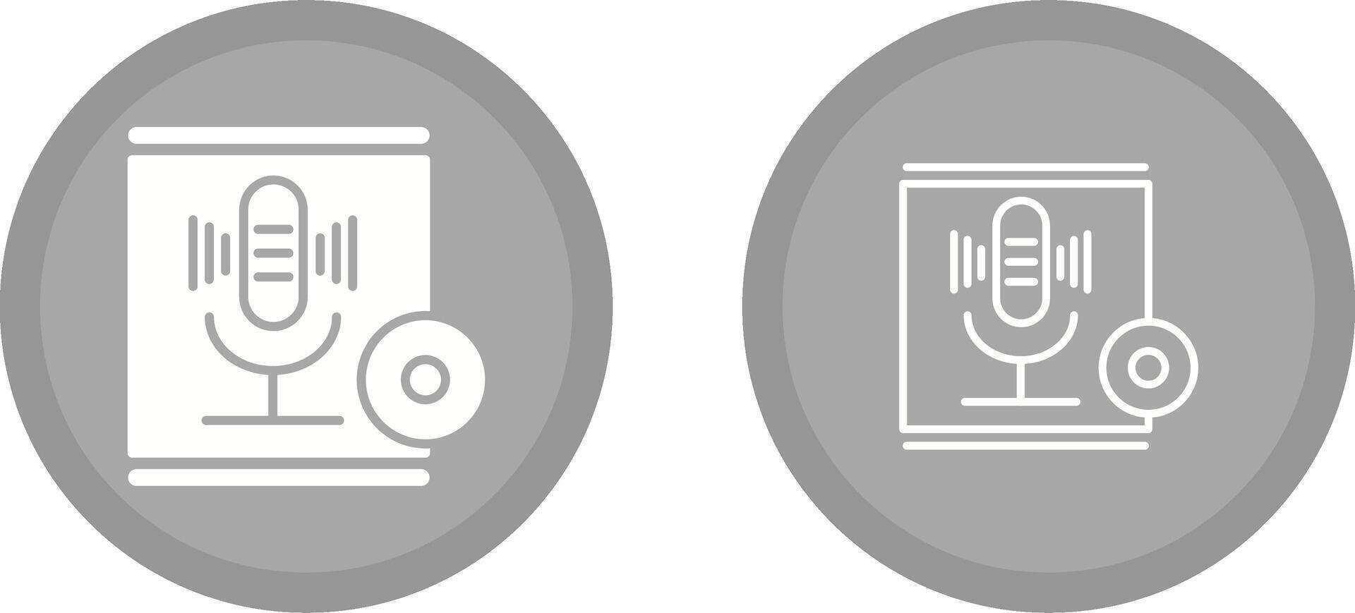 Recording Vector Icon