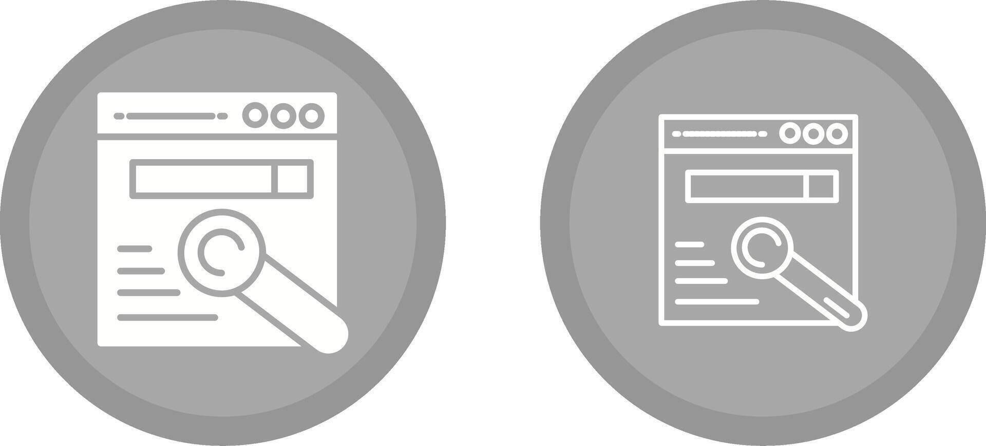 Browser Vector Icon