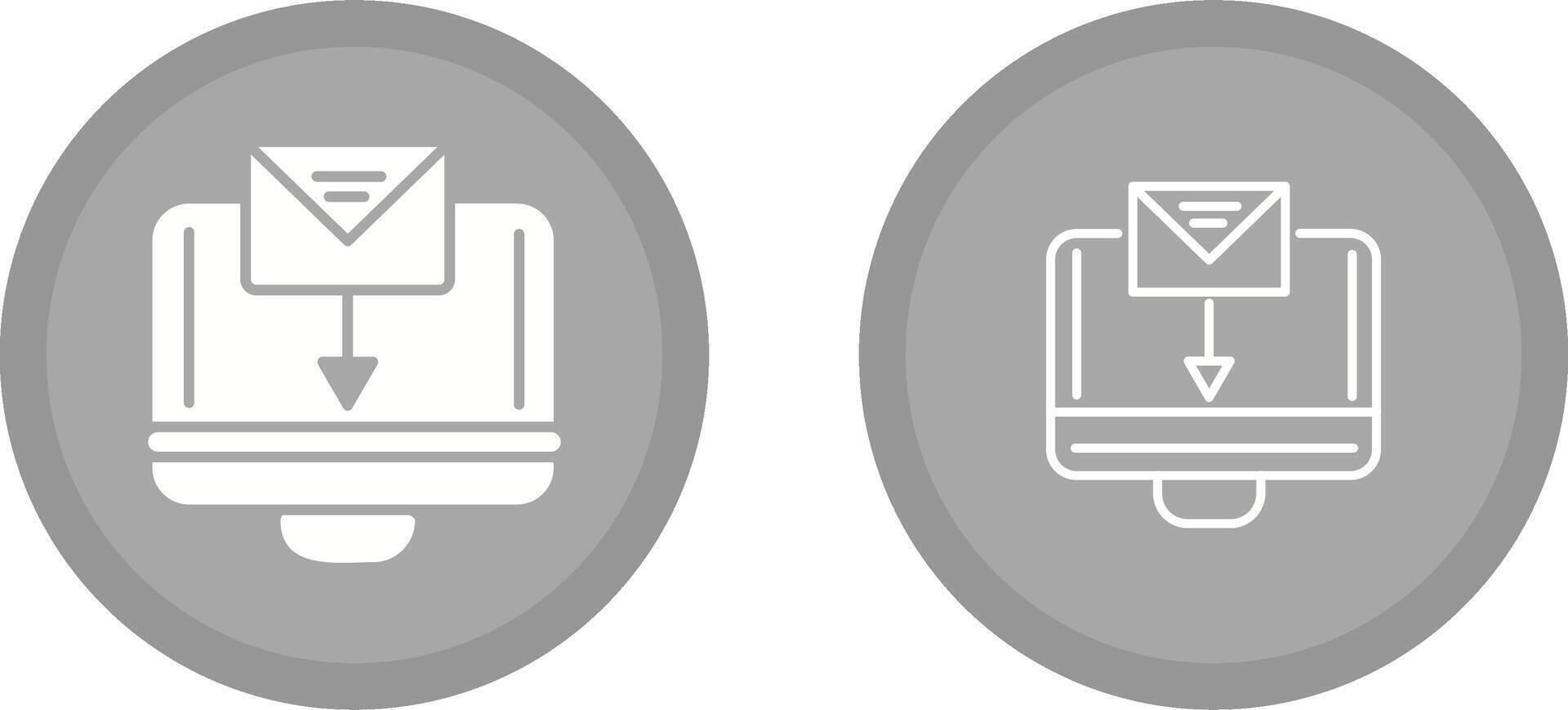 Mail Upload Vector Icon