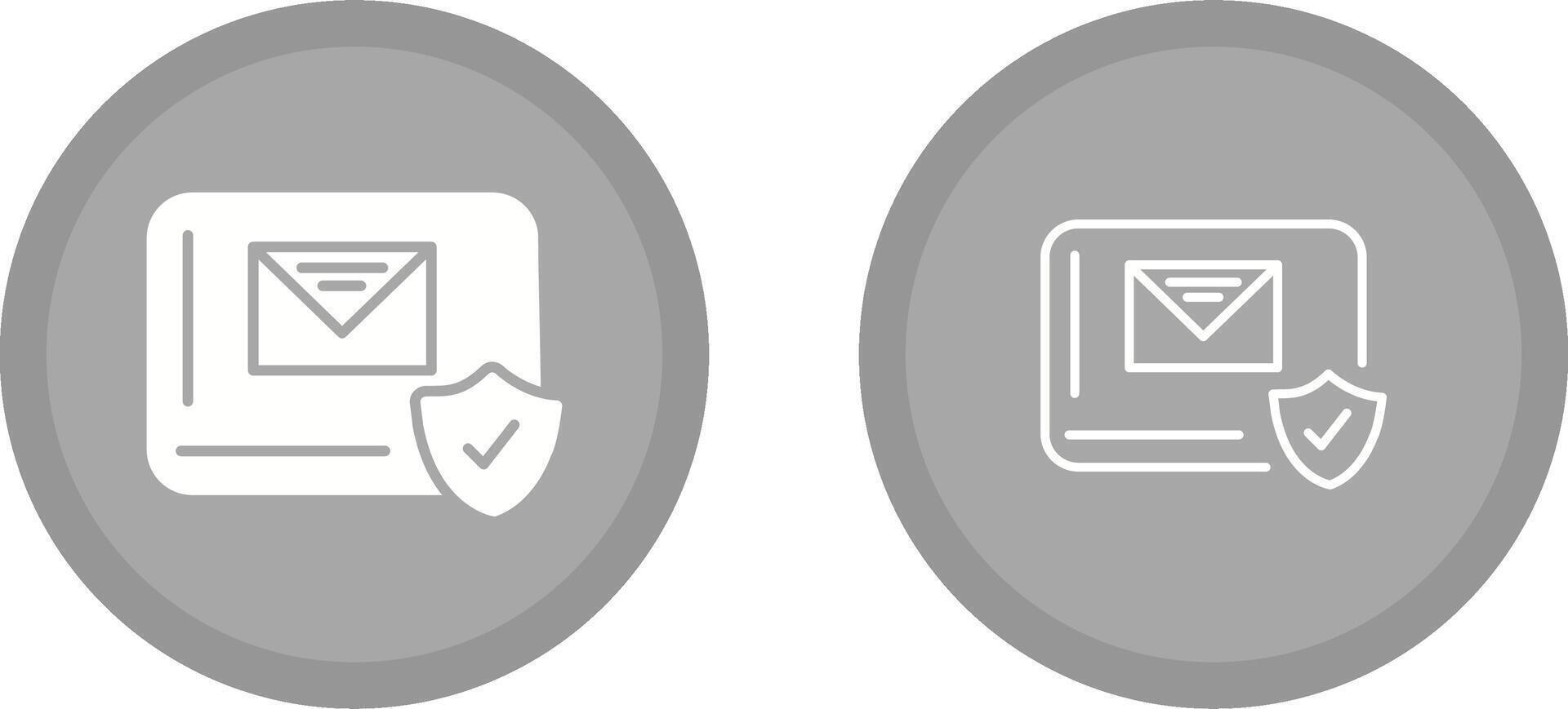 Mail Protection Vector Icon