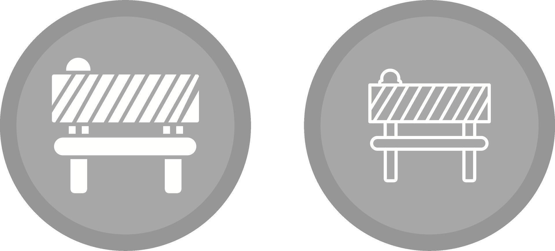 Barrier Vector Icon