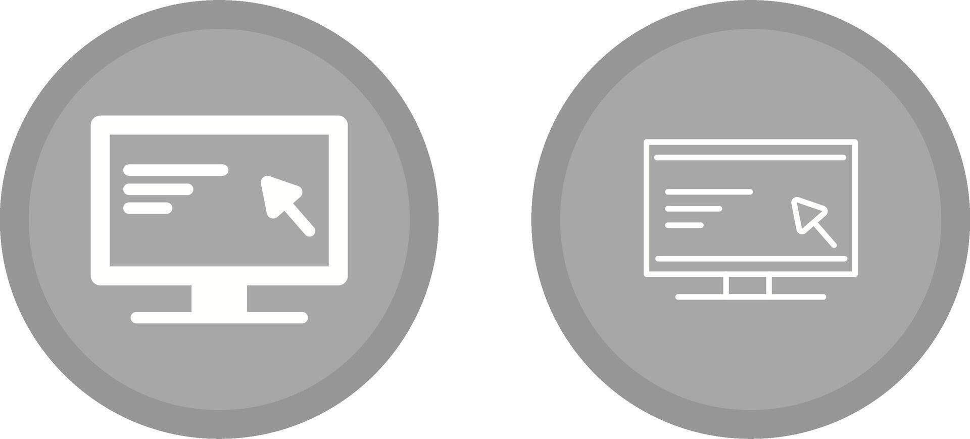 Screen Vector Icon