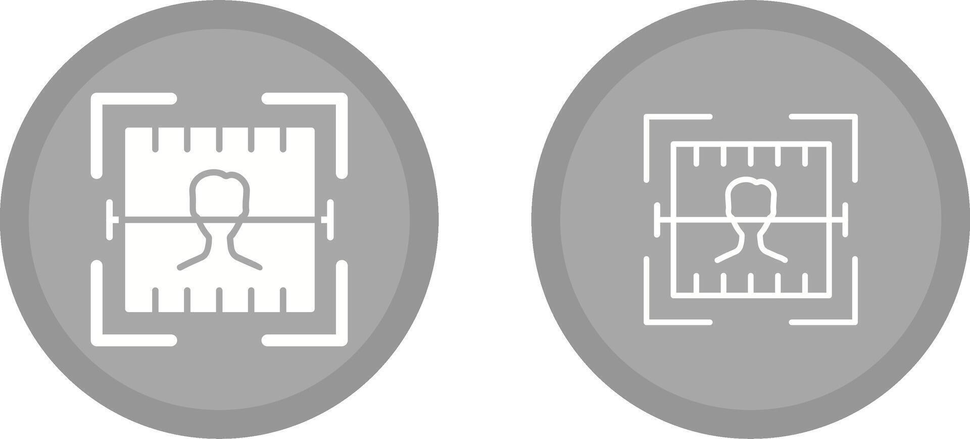 Face Scan Vector Icon