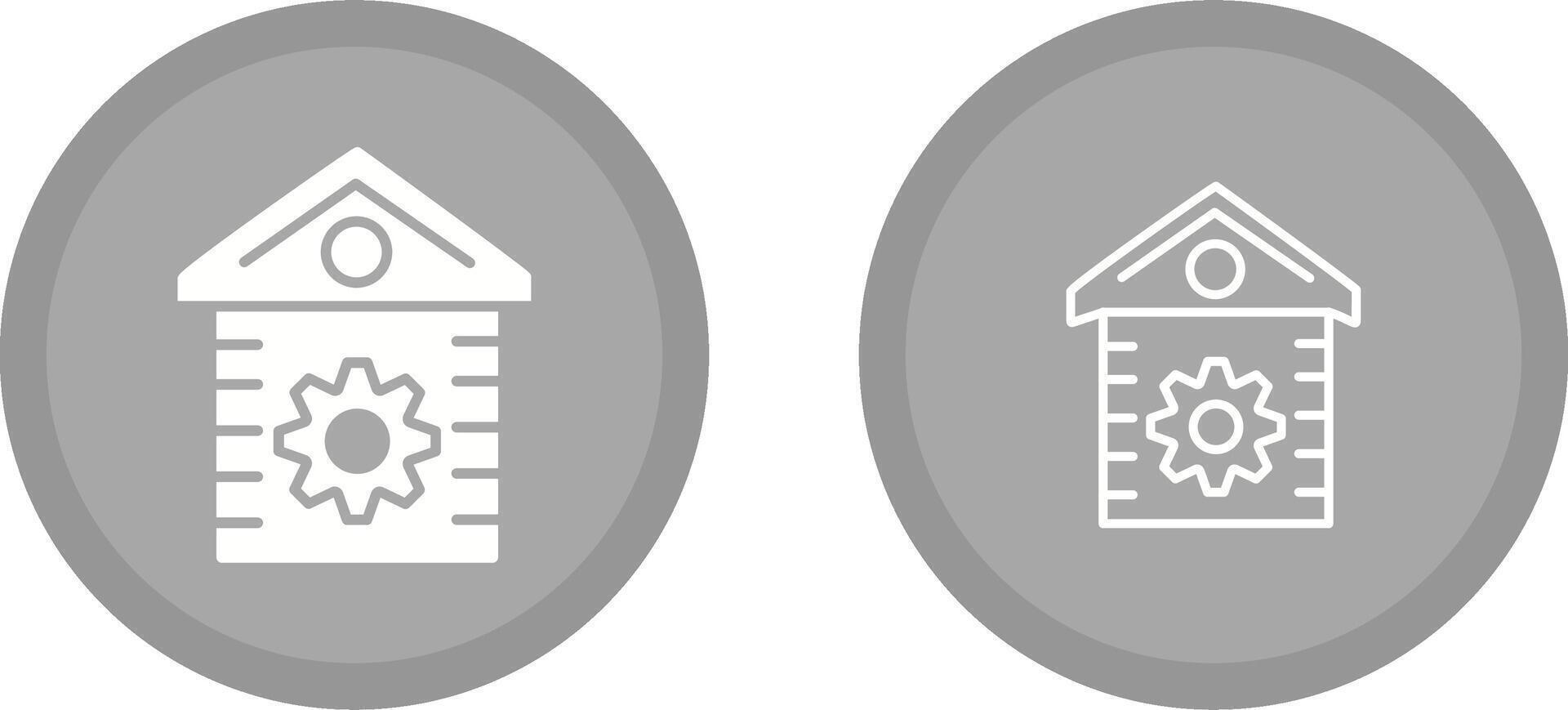 House Setting Vector Icon