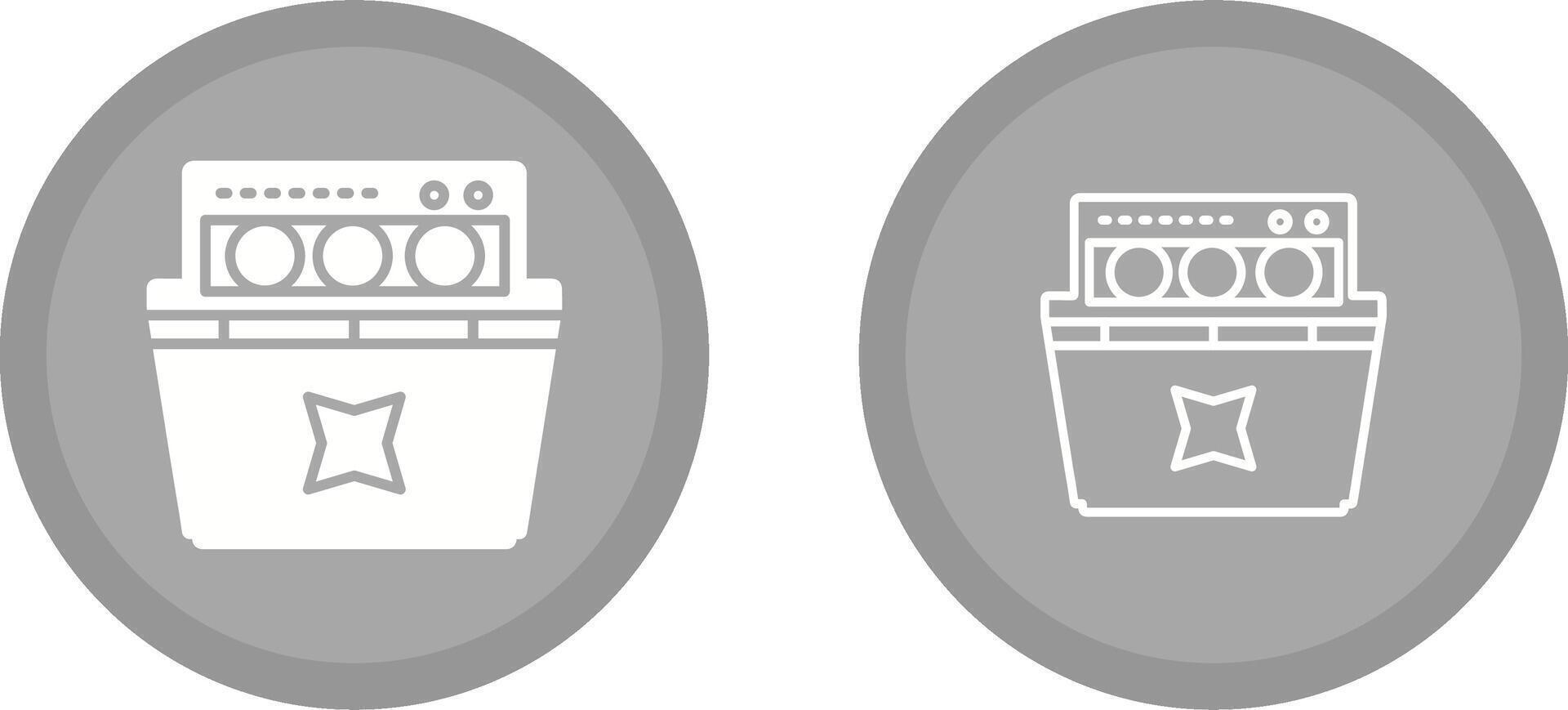 Dishwasher Vector Icon