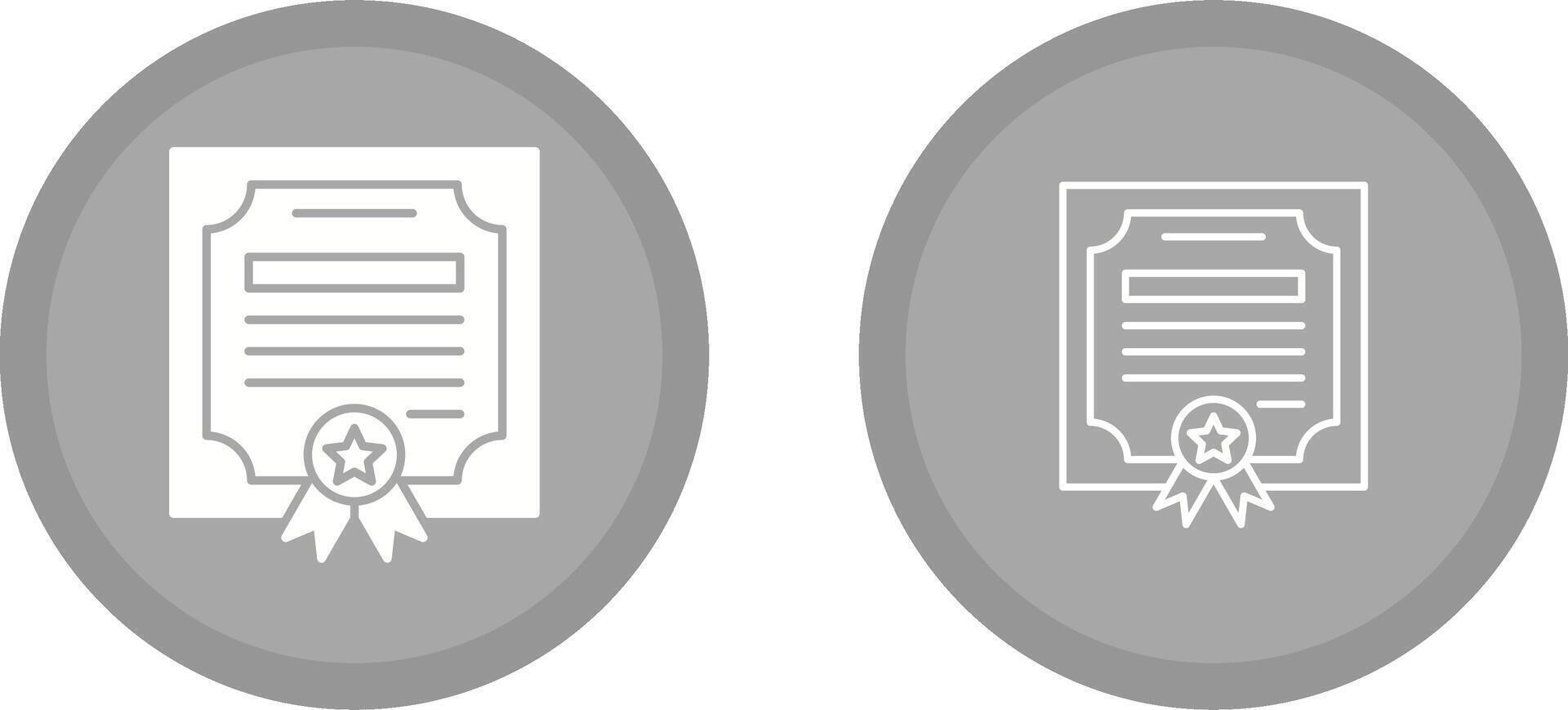 Diploma Vector Icon