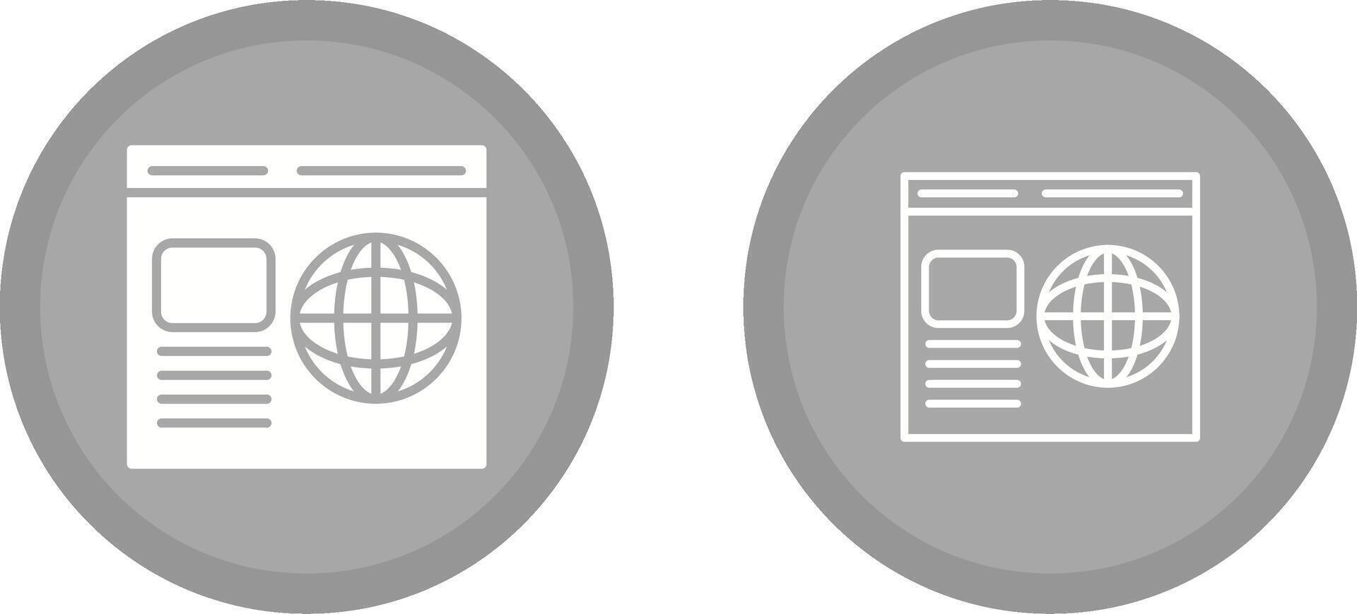 Webpage Vector Icon
