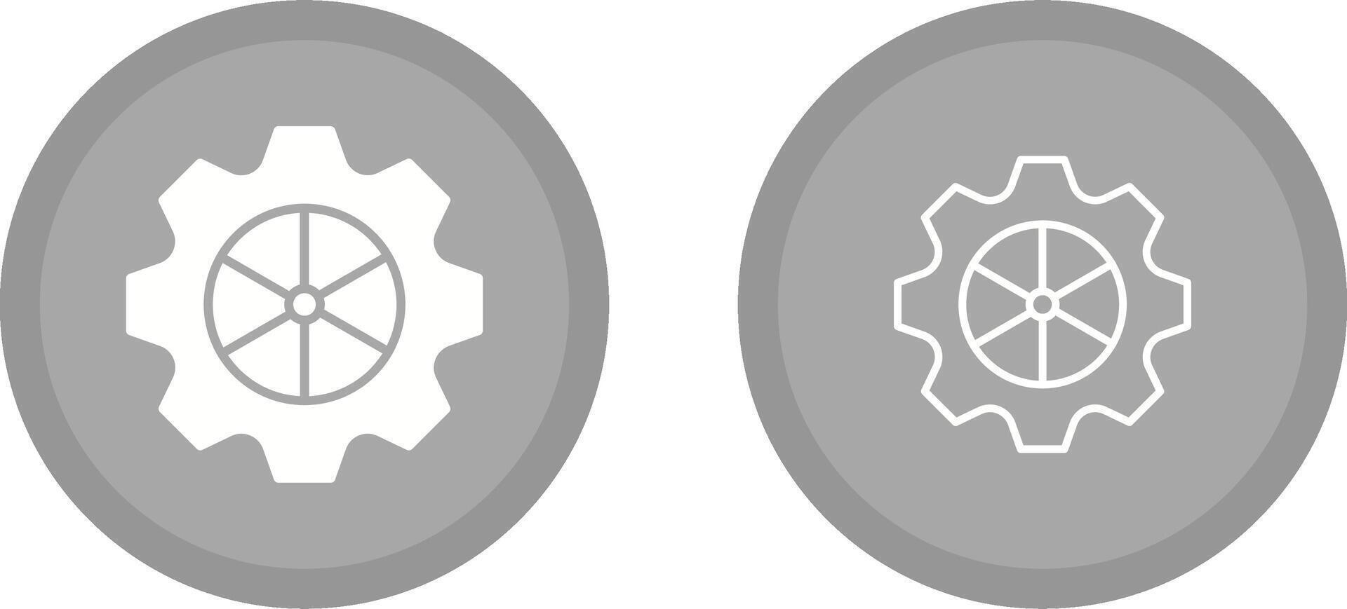 Wheel Vector Icon