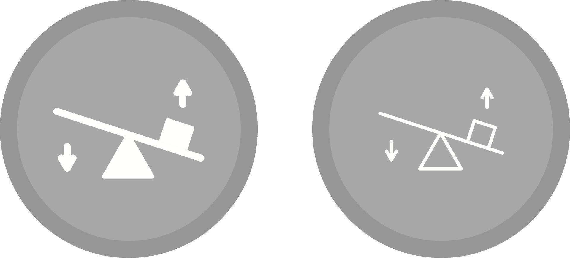 Seesaw Vector Icon