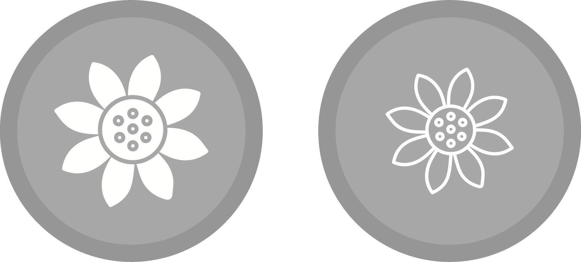 Sunflower Vector Icon