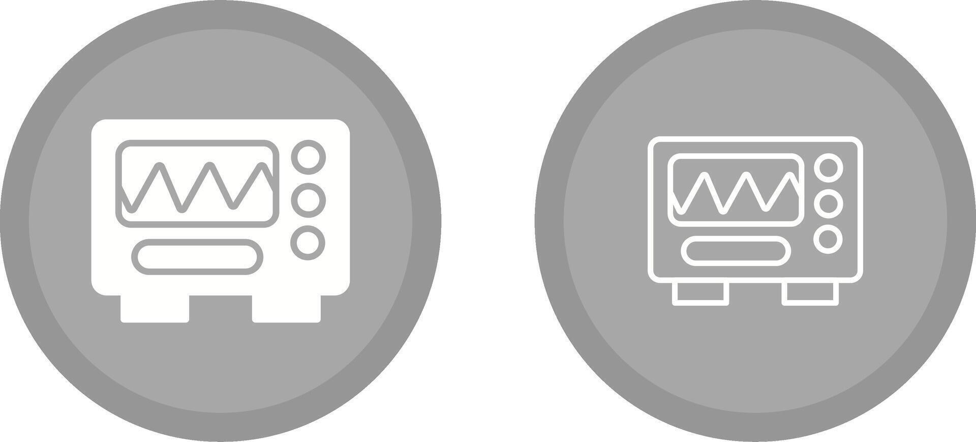 Oscilloscope Vector Icon