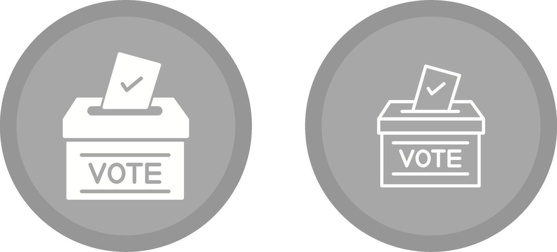 Ballot Vector Icon