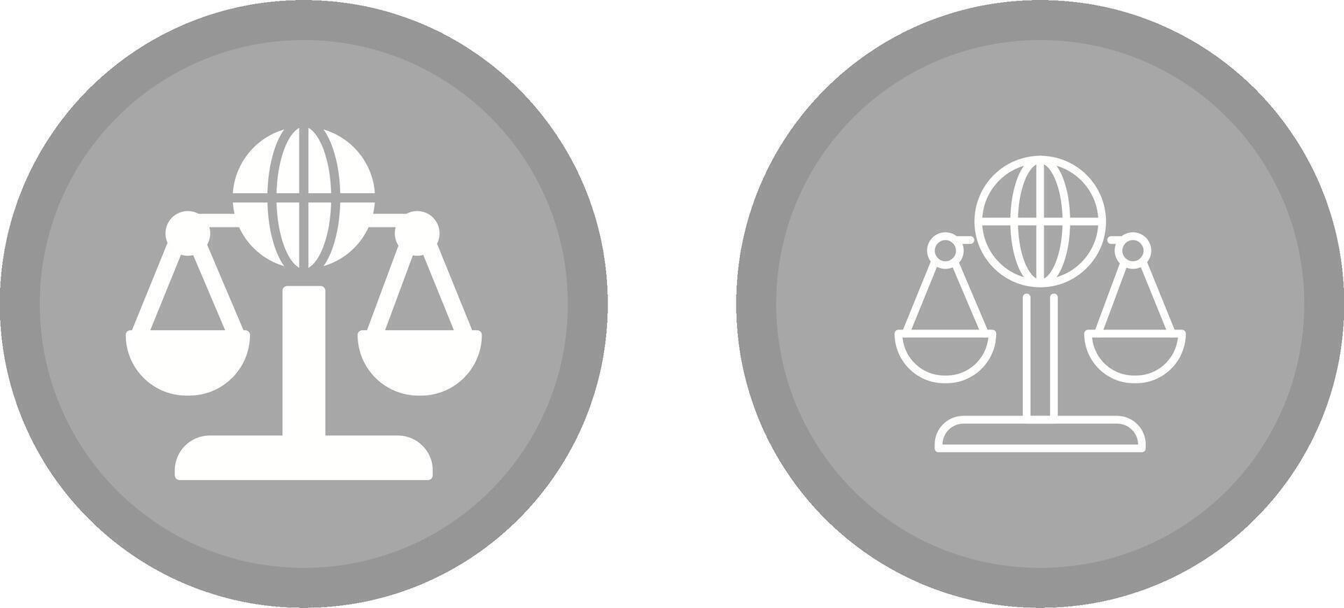 International Law Vector Icon