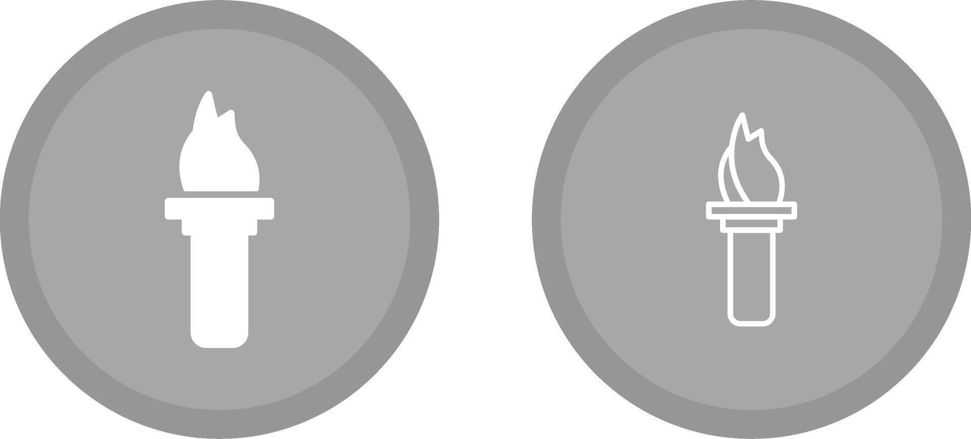 Torch Vector Icon