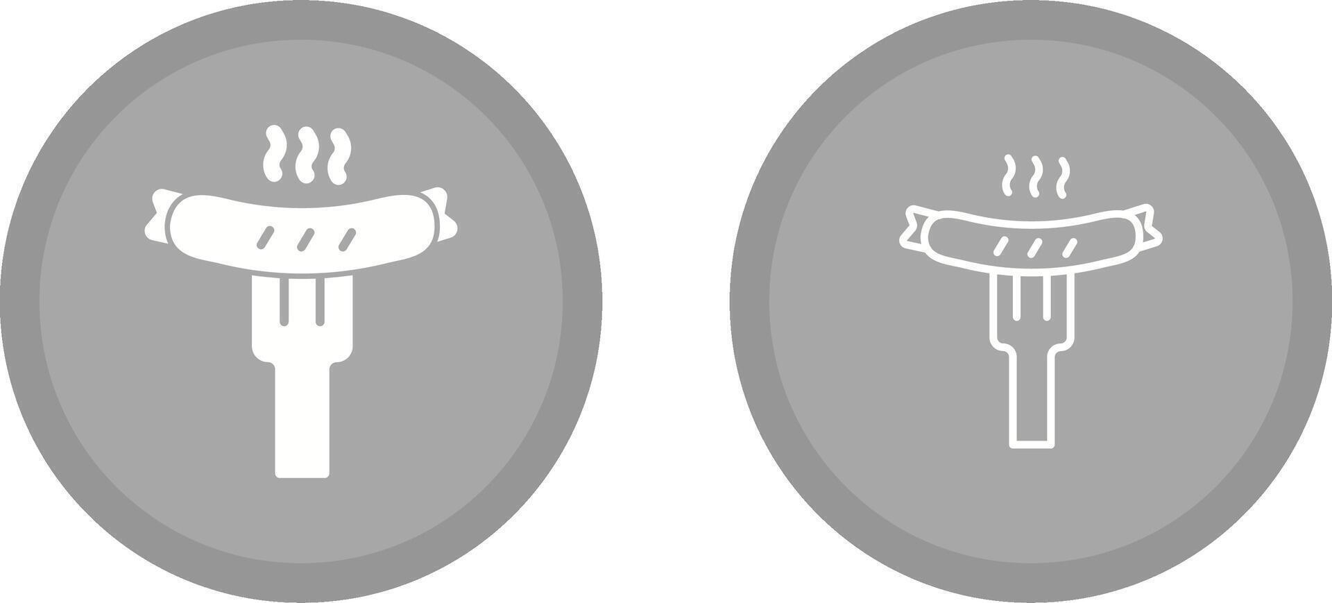 Sausage Vector Icon